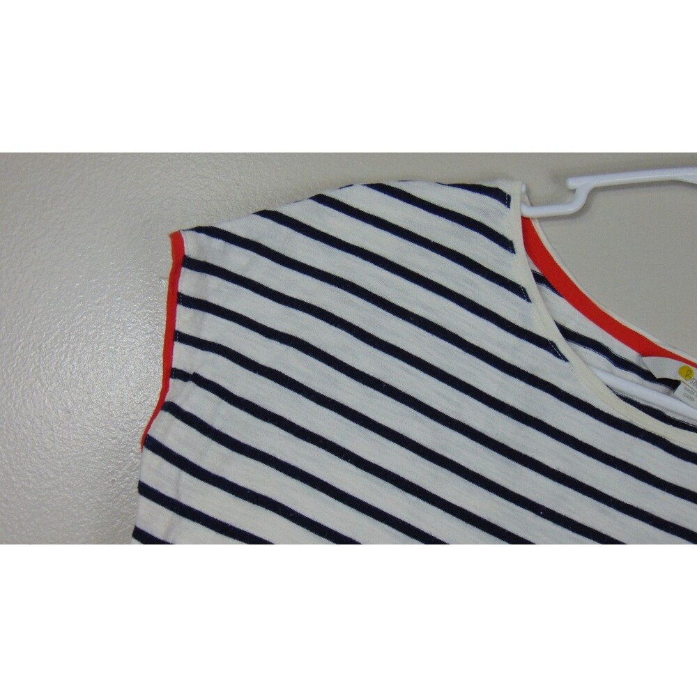 Boden Paulina Striped Jersey Dress Womens Size 6 T-Shirt Nautical Beachy Resort - Picture 4 of 8